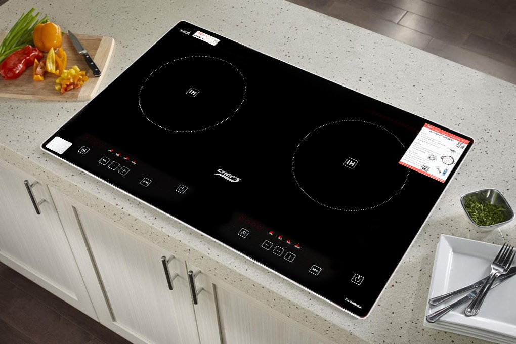 Bếp từ đ&ocirc;i lắp &acirc;m Chef's EH-DIH2000A