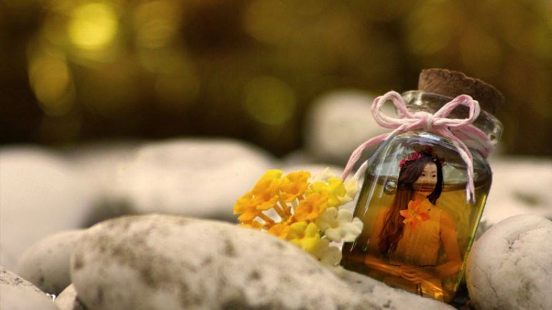 D&ugrave;ng hũ đựng gia vị, hũ đựng thực phẩm l&agrave;m khung ảnh