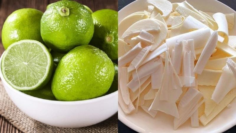 Ngâm trong nước chanh