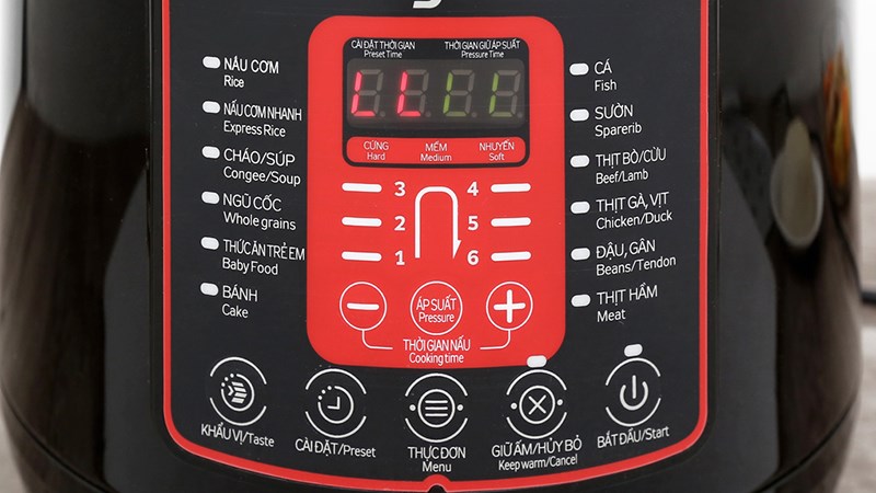 Nồi áp suất có chế độ nấu súp riêng