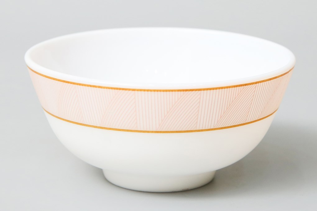 Ch&eacute;n cơm thủy tinh trắng 11 cm BHX W45T - 17212