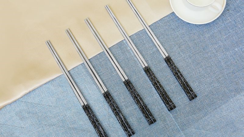 Bộ 5 đ&ocirc;i đũa inox BHX SH-JQ06