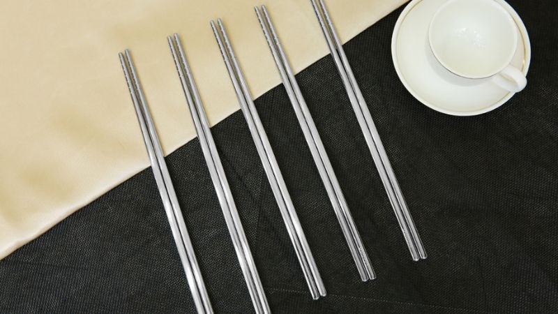 Bộ 5 đ&ocirc;i đũa inox BHX SH-JQ06