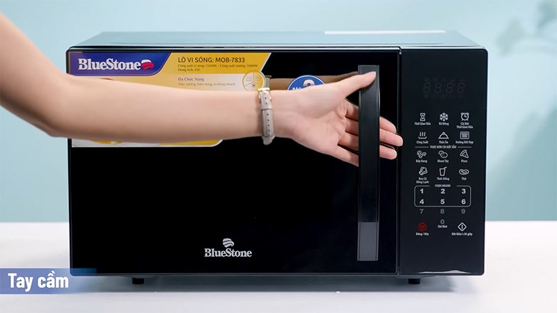 Tay cầm l&ograve; vi s&oacute;ng Bluestone MOB-7833 25 l&iacute;t