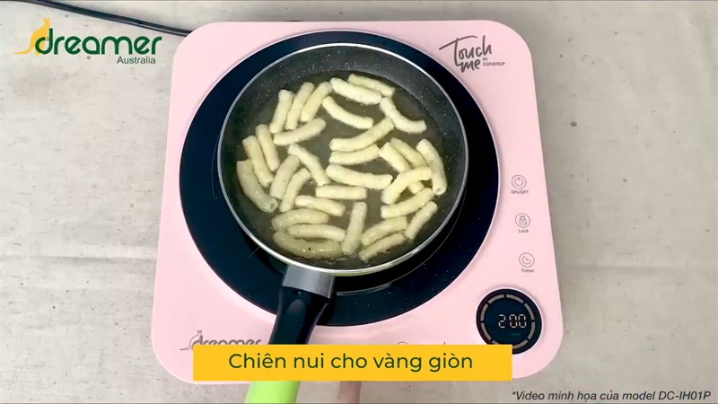 Chiên nui vàng giòn