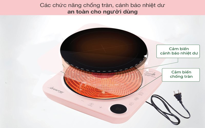 Chức năng chống tràn an toàn cho người dùng