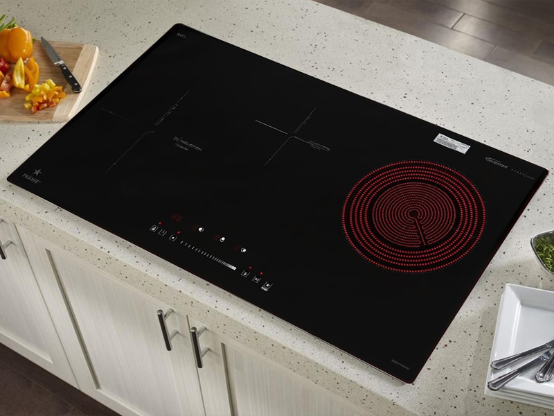  Bếp từ hồng ngoại  Pramie PRTH-3201 m&agrave;u đen, sang trọng