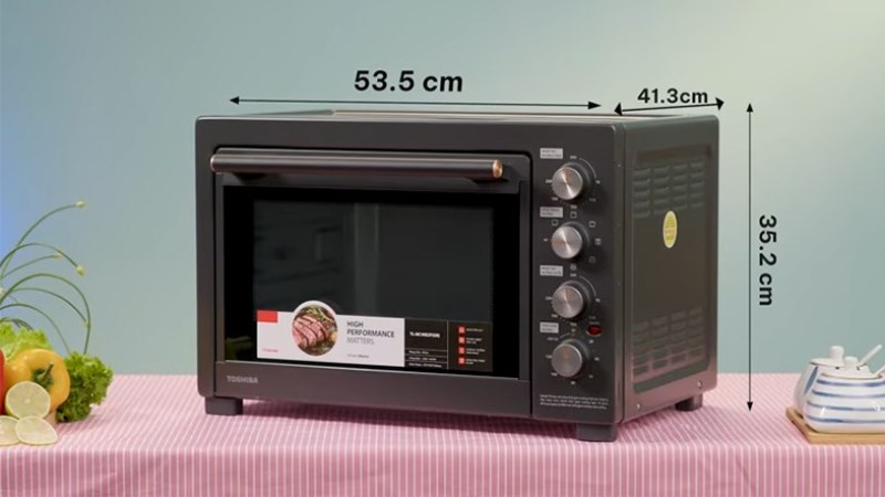 L&ograve; nướng Toshiba TL-MC40EZF(GR) 40 l&iacute;t c&oacute; k&iacute;ch thước lớn