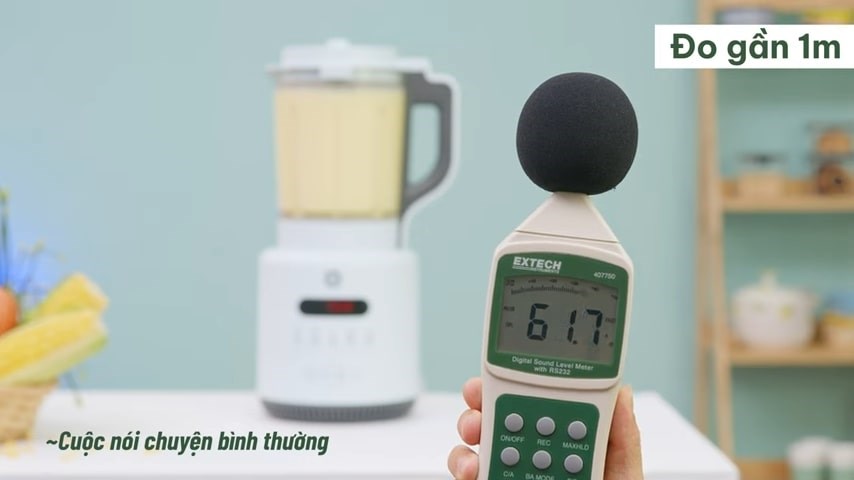 Tiếng ồn của máy làm sữa hạt Mishio MK316