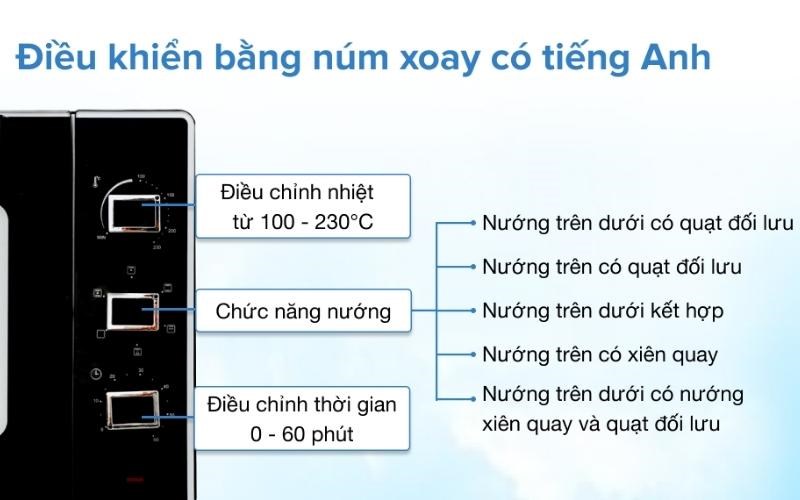5 chế độ nướng gi&uacute;p chế biến đa dạng m&oacute;n ăn