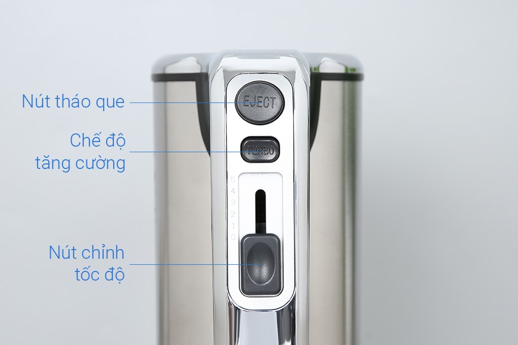 N&uacute;t gạt của m&aacute;y đ&aacute;nh trứng AVA HM-168B gi&uacute;p dễ d&agrave;ng thao t&aacute;c