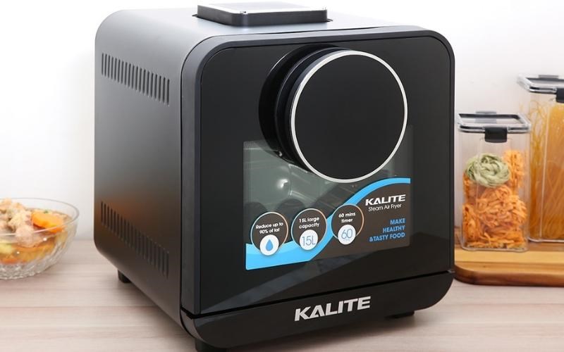 L&ograve; chi&ecirc;n kh&ocirc;ng dầu kết hợp hấp Kalite STEAM STAR 15 l&iacute;t