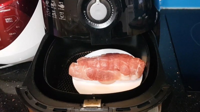 Rã đông thịt bằng nồi chiên không dầu