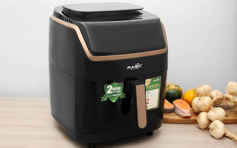 Nồi chiên không dầu kết hợp hấp Magic Eco S07 PRO 7 lít