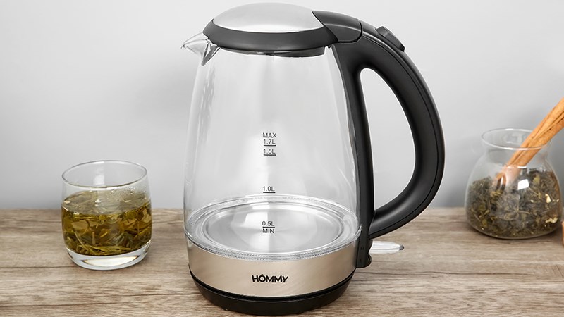 B&igrave;nh đun si&ecirc;u tốc Hommy 1.7 l&iacute;t KEGS5801B-GS