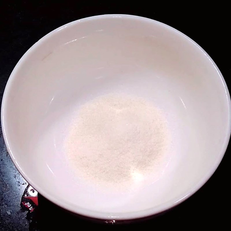 Bước 1 Ngâm gelatin Cheesecake trà xanh (matcha) oreo