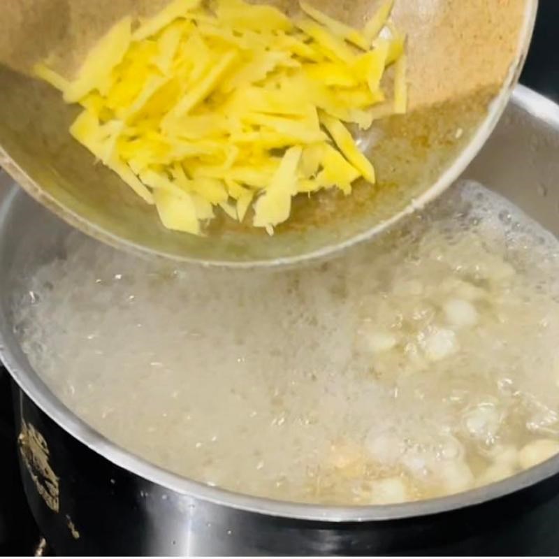 Bước 2 Nấu chè Chè củ nén