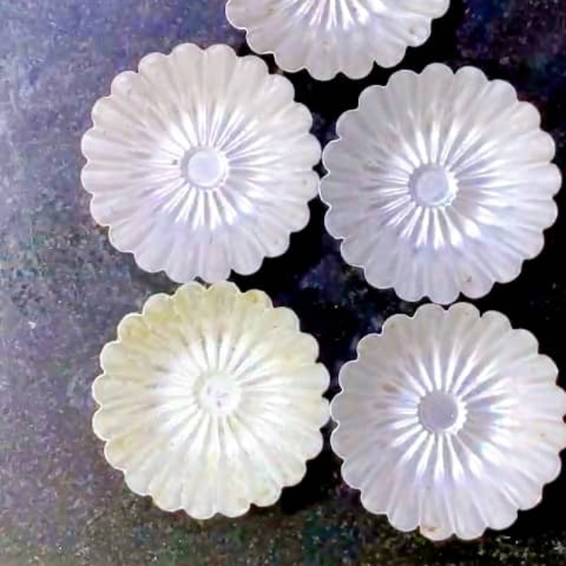 Bước 3 Đổ khuôn và nướng bánh Bánh muffin chuối socola bằng nồi chiên không dầu