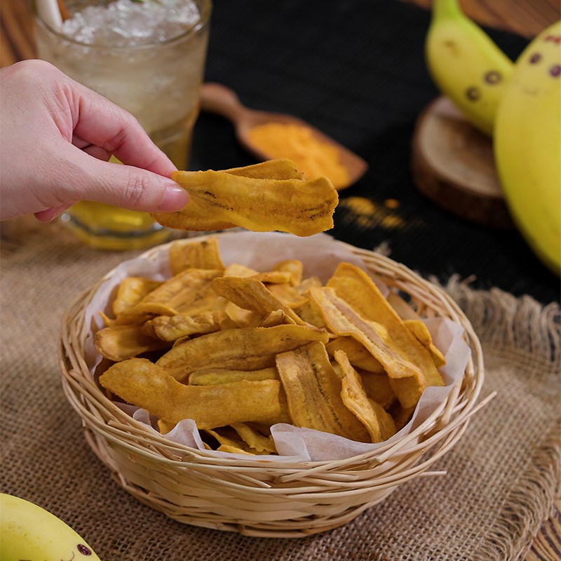 Bước 6 Hoàn thành Snack chuối lắc phô mai