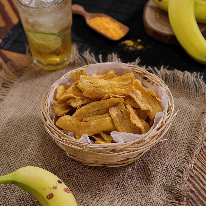 Bước 6 Hoàn thành Snack chuối lắc phô mai