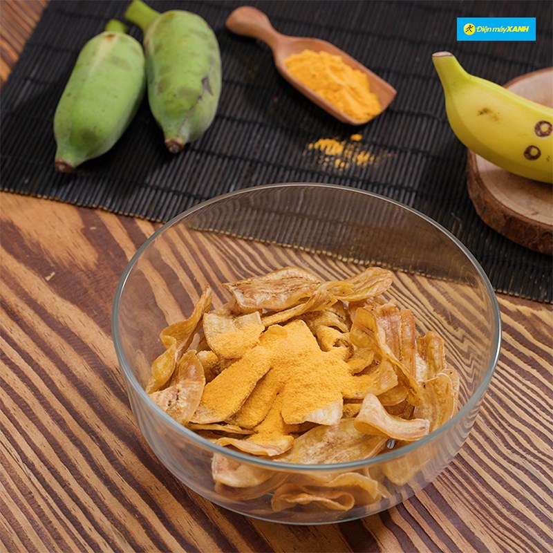 Bước 5 Lắc phô mai Snack chuối lắc phô mai