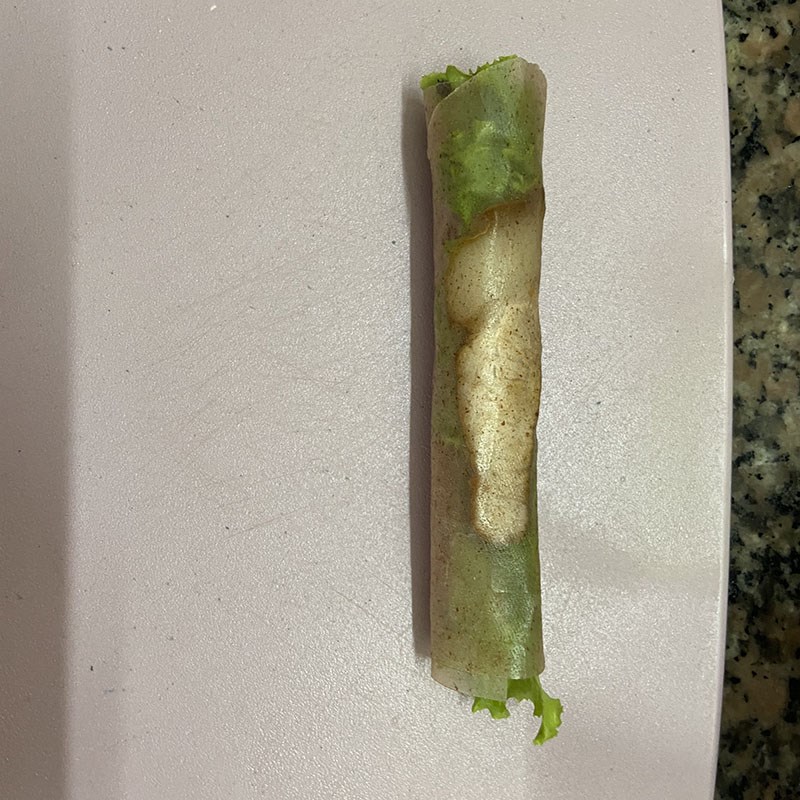 Bước 4 Làm bánh tráng cuốn thịt heo Bánh tráng cuốn thịt heo