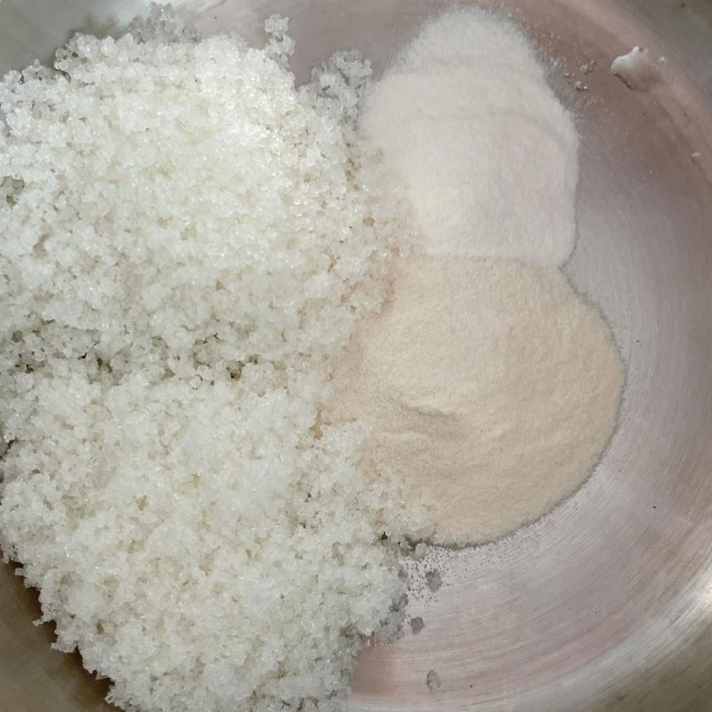 Bước 5 Nấu rau câu Bánh trung thu rau câu nhân đậu xanh