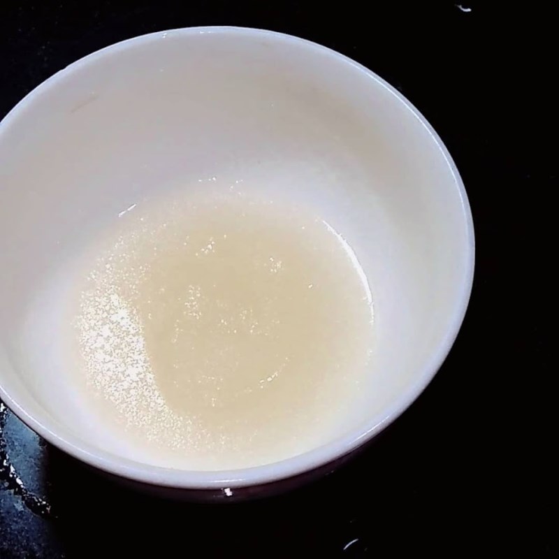 Bước 2 Ngâm gelatin Bánh cheesecake oreo