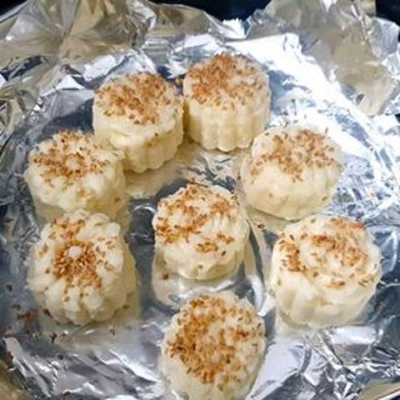 Bước 5 Nướng bánh Bánh khoai mì nướng bằng nồi chiên không dầu