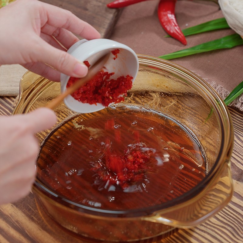 Bước 2 Pha nước mắm Nước mắm cơm tấm