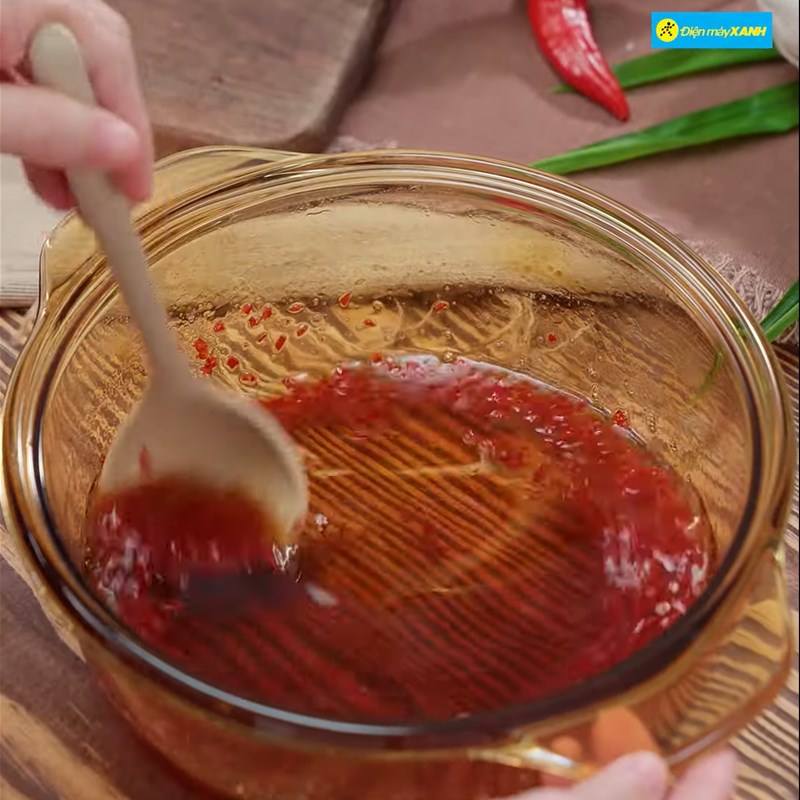 Bước 2 Pha nước mắm Nước mắm cơm tấm