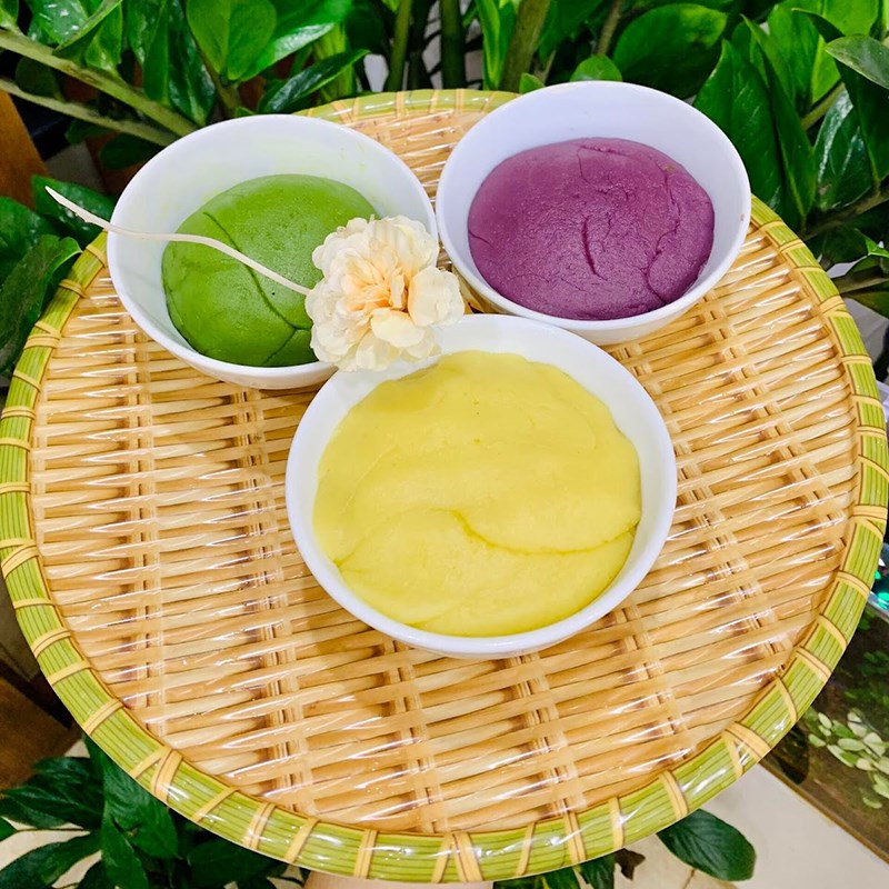 Bước 2 Sên đậu xanh Bánh trung thu hình con vật