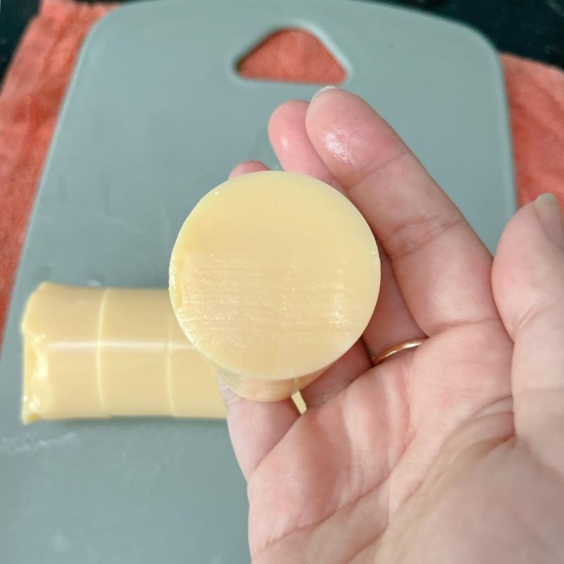 Bước 1 Sơ chế nguyên liệu Đậu hũ hấp tôm