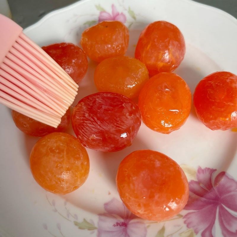 Bước 1 Sơ chế nguyên liệu Bánh trung thu rau câu nhân đậu xanh