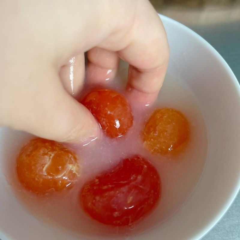 Bước 1 Sơ chế nguyên liệu Bánh trung thu rau câu nhân đậu xanh