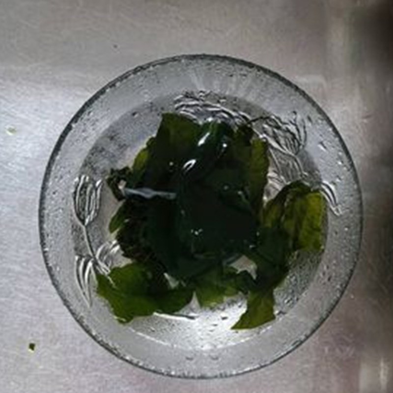 Bước 1 Sơ chế nguyên liệu Chả nấm chay