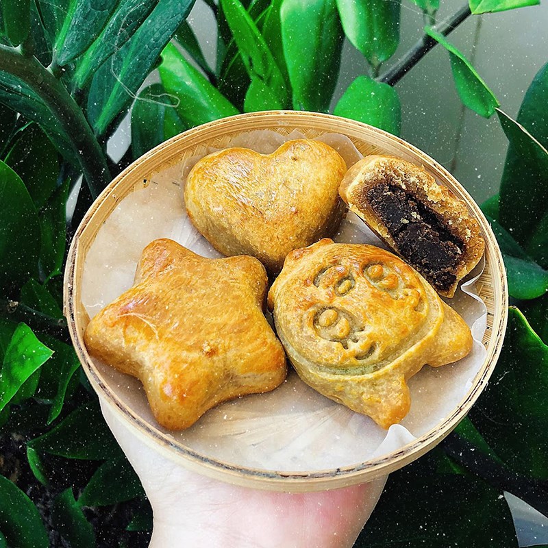 Bước 6 Thành phẩm Bánh trung thu hình con vật