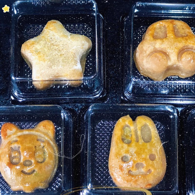 Bước 6 Thành phẩm Bánh trung thu hình con vật
