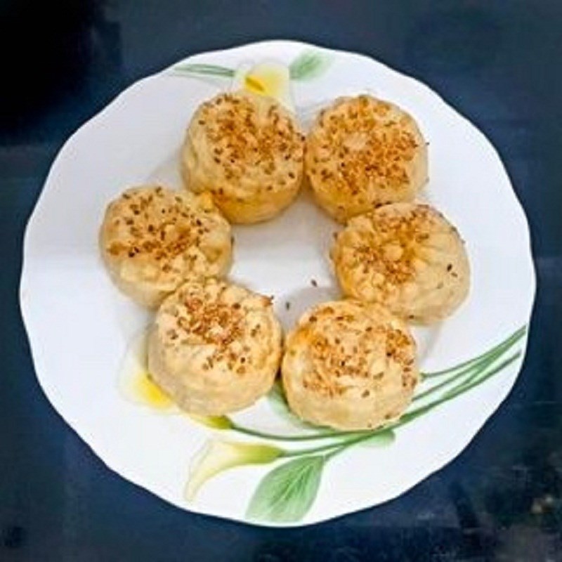 Bước 6 Thành phẩm Bánh khoai mì nướng bằng nồi chiên không dầu
