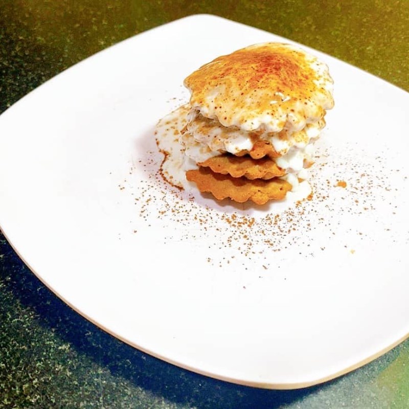 Bước 4 Thành phẩm Bánh muffin chuối socola bằng nồi chiên không dầu