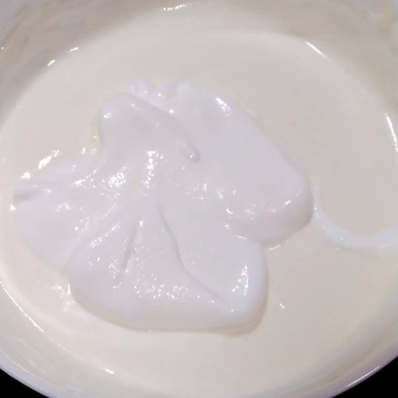 Bước 5 Thêm gelatin và hoàn thiện kem cheese Bánh cheesecake oreo