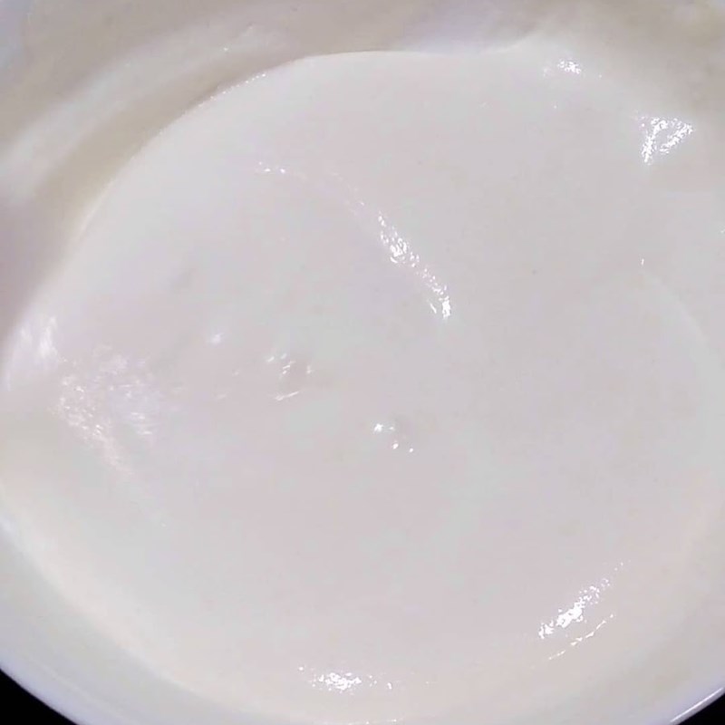 Bước 5 Thêm gelatin và hoàn thiện kem cheese Bánh cheesecake oreo