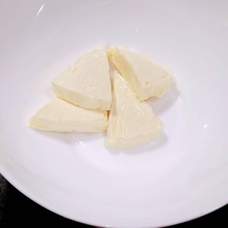 Bước 3 Trộn phô mai với sữa chua Bánh cheesecake oreo