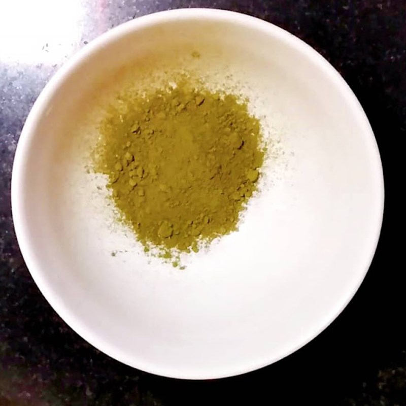 Bước 5 Trộn trà xanh với hỗn hợp kem cheese Cheesecake trà xanh (matcha) oreo