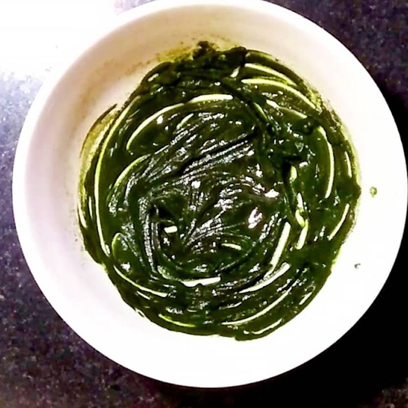 Bước 5 Trộn trà xanh với hỗn hợp kem cheese Cheesecake trà xanh (matcha) oreo