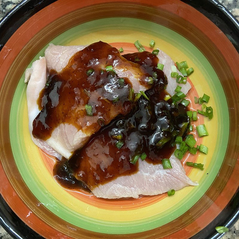 Bước 2 Ướp thịt Bánh tráng cuốn thịt heo