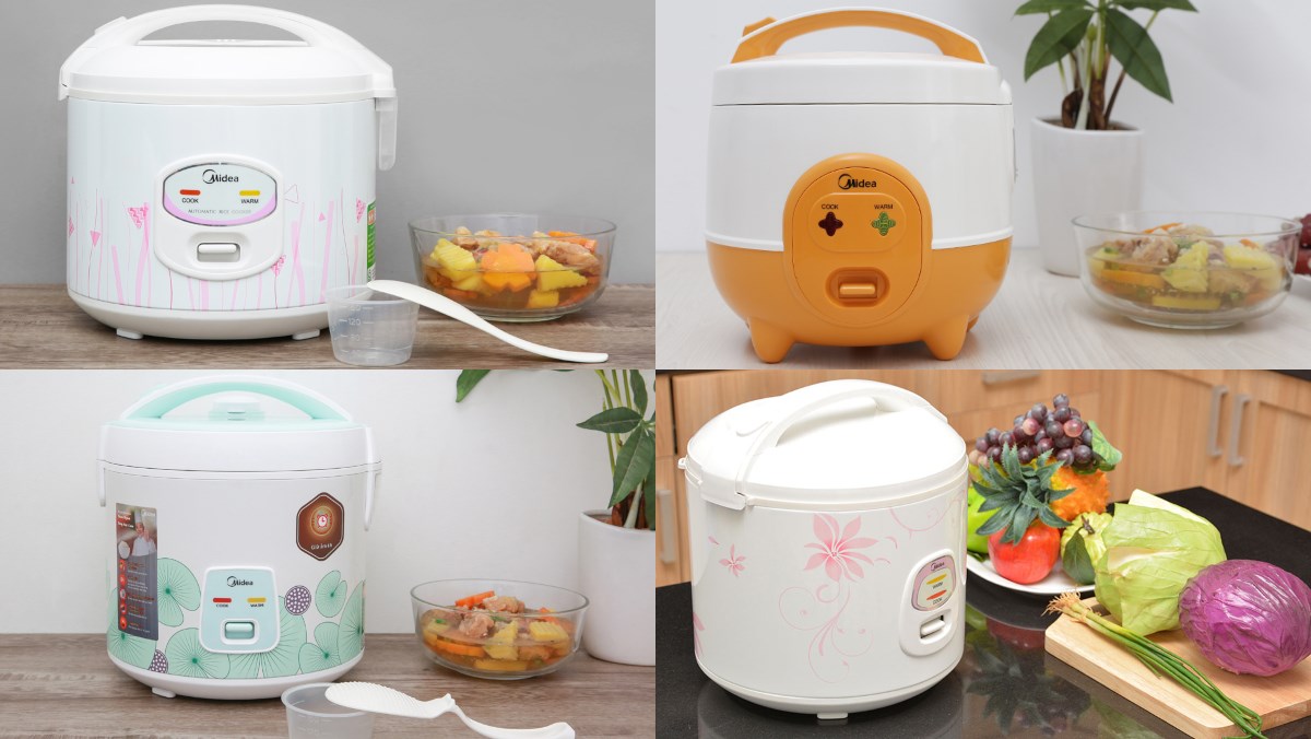 Nồi cơm điện có nắp gài thương hiệu Midea