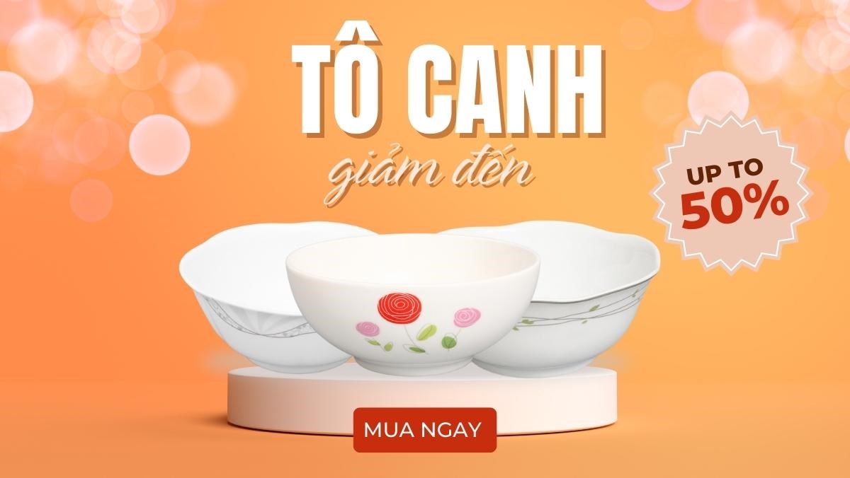Tô canh khuyến mãi