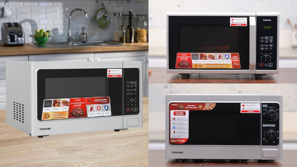 Lò vi sóng có nướng Toshiba