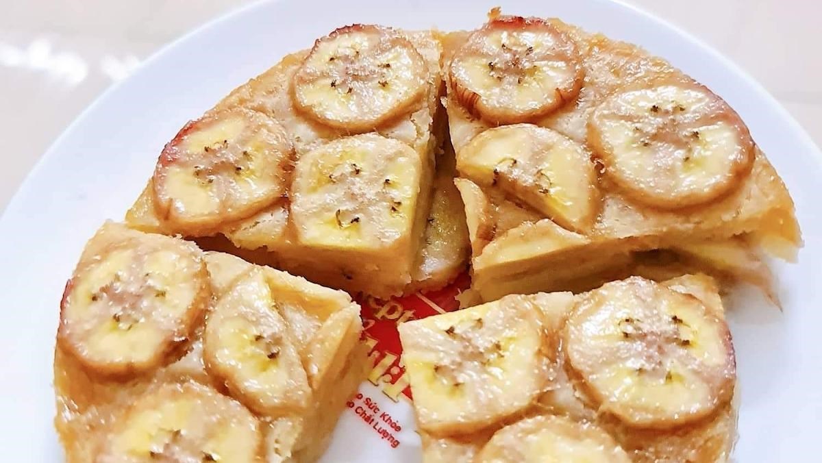 Bánh chuối nướng sữa tươi